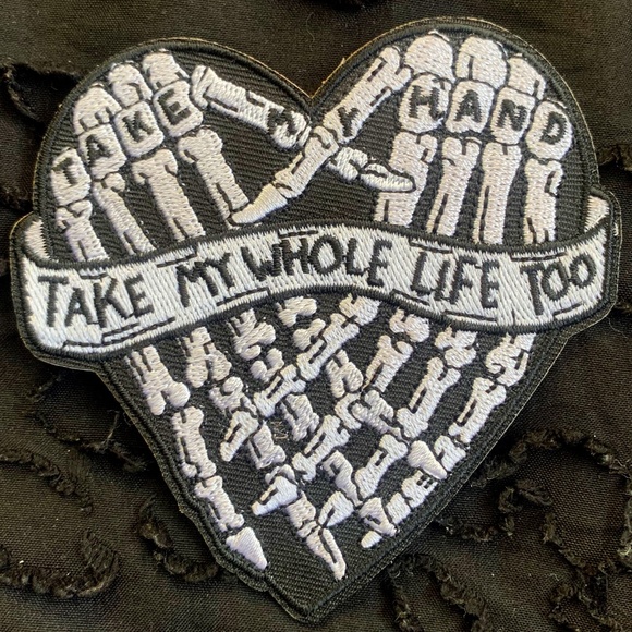 Take My Hand Bones Patch - Picture 1 of 3